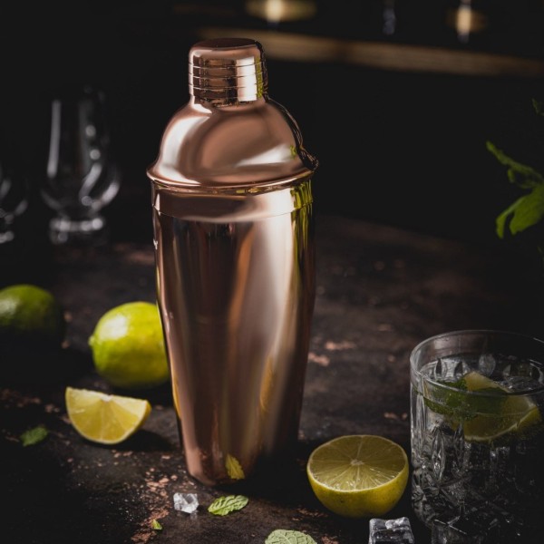 Shaker barmański Klausberg KB-7650 rosegold 750 ml do drinków i koktajli