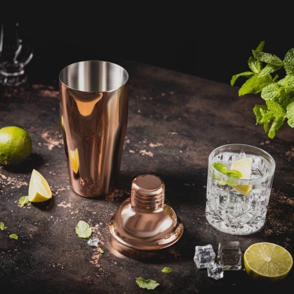 Shaker barmański Klausberg KB-7650 rosegold 750 ml do drinków i koktajli