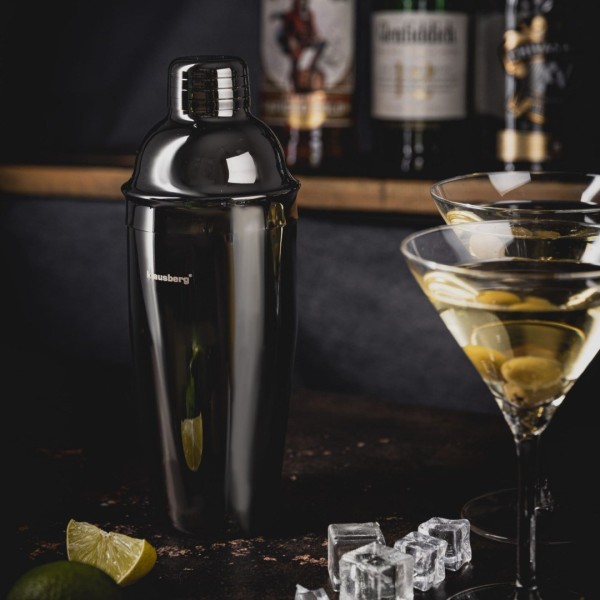 Shaker barmański Klausberg KB-7648 do drinków 750 ml grafitowy