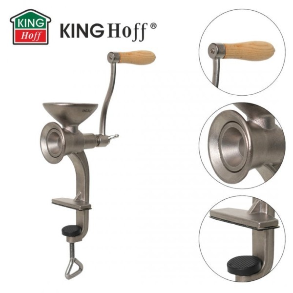 Млинок для мелювання, Kinghoff KH-1952, маку та горіхів, ручний/настільний компактний