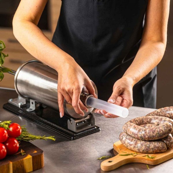 Надівна ручна насадка для фаршування, Klausberg KB-7929, 5 кг — для домашнього приготування ковбаси