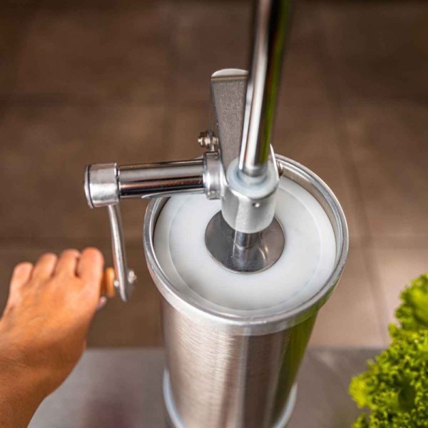 Ручна насадка для фарширування ковбас, Klausberg KB-7926, 3 кг, вертикальна — для домашнього приготування