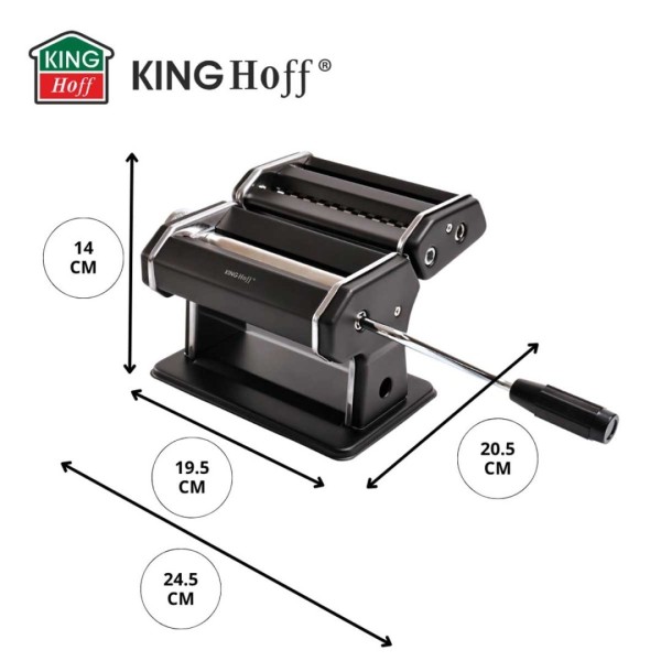 Машинка для макаронів Kinghoff KH-1927 – прилад для домашнього приготування свіжої пасти
