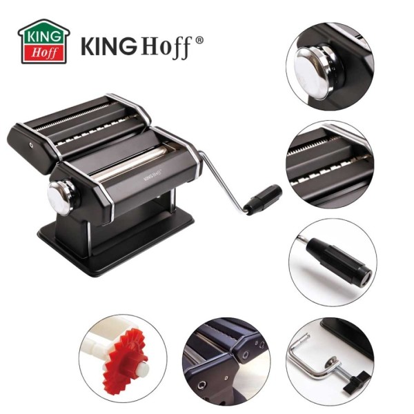 Машинка для макаронів Kinghoff KH-1927 – прилад для домашнього приготування свіжої пасти