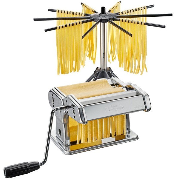 Maszynka do makaronu Gefu Pasta Perfetta z suszarką Diverso do domowego makaronu
