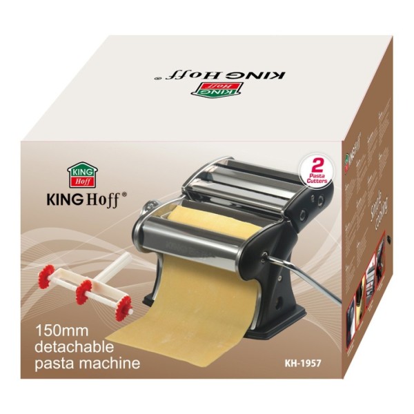Maszynka do makaronu Kinghoff KH-1957, ręczna do wałkowania ciasta
