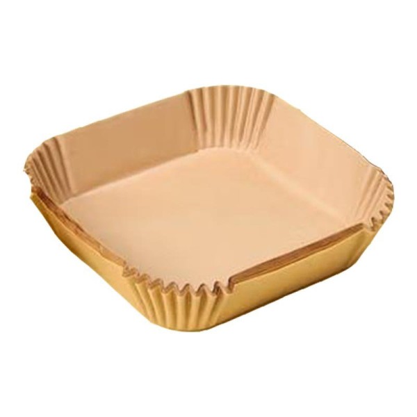 Wkłady papierowe do frytownicy Klausberg KB-7782 kwadratowe 20 cm 100 sztuk