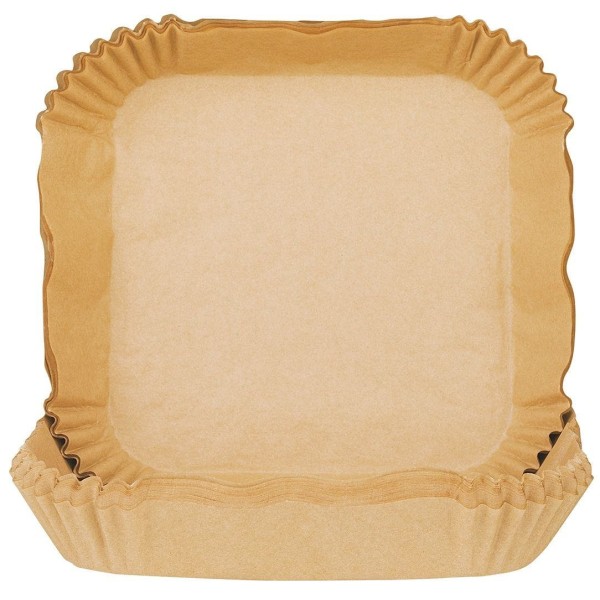 Wkłady papierowe do frytownicy Klausberg KB-7782 kwadratowe 20 cm 100 sztuk
