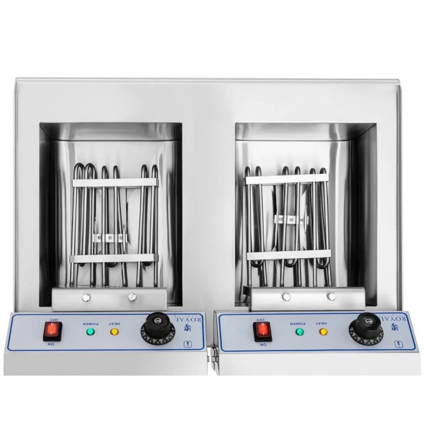 Фритюрниця ProfiCook подвійна двокамерна 2x10 л з шафкою 400V для професійного приготування їжі