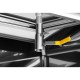 Фритюрниця ProfiCook подвійна двокамерна 2x10 л з шафкою 400V для професійного приготування їжі
