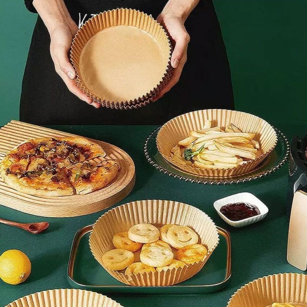 Wkłady papierowe Klausberg KB-7780 do frytownicy 20 cm 100 sztuk