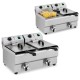 Frytownica gastronomiczna elektryczna podwójna 2 x 10 L 2 x 3000W 230 V
