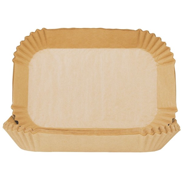 Втрати паперові Klausberg KB-7783 для фритюрниць 22x14x4.5 см, 100 шт, прямокутні для смаження картоплі