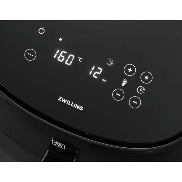 Frytownica beztłuszczowa Zwilling Enfinigy 4 l czarna do zdrowego smażenia
