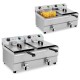 Frytownica elektryczna podwójna z kranem 230V 2 x 3200W 2 x 13L do gastronomii