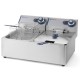 Frytownica podwójna Blue Line 230V 2x3300W 2x6L do gastronomii