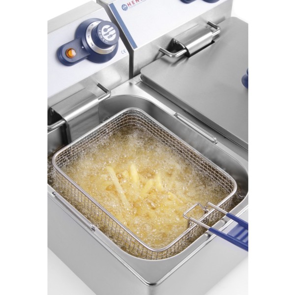 Frytownica podwójna Blue Line 230V 2x3300W 2x6L do gastronomii