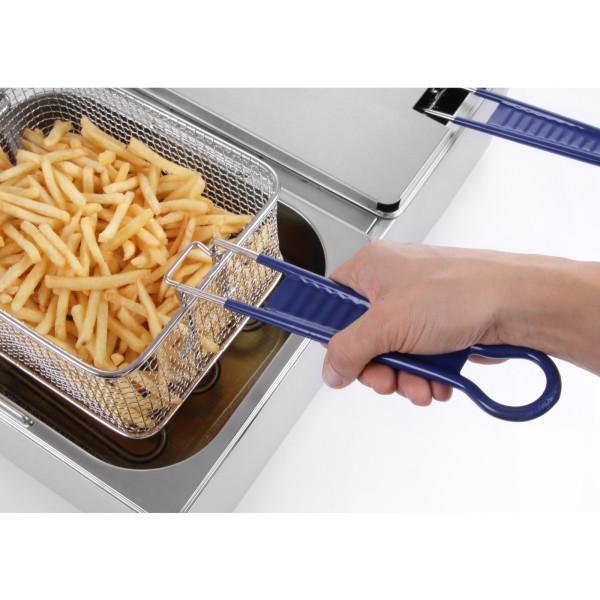 Frytownica podwójna Blue Line 230V 2x3300W 2x6L do gastronomii
