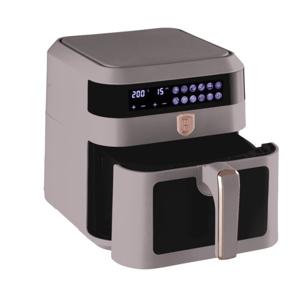 Фритюрниця без олії BerlingerHaus BH-9547 6,3л для здорового приготування їжі Фритюрниця без олії BerlingerHaus BH-9547 6,3л для здорового приготування їжі