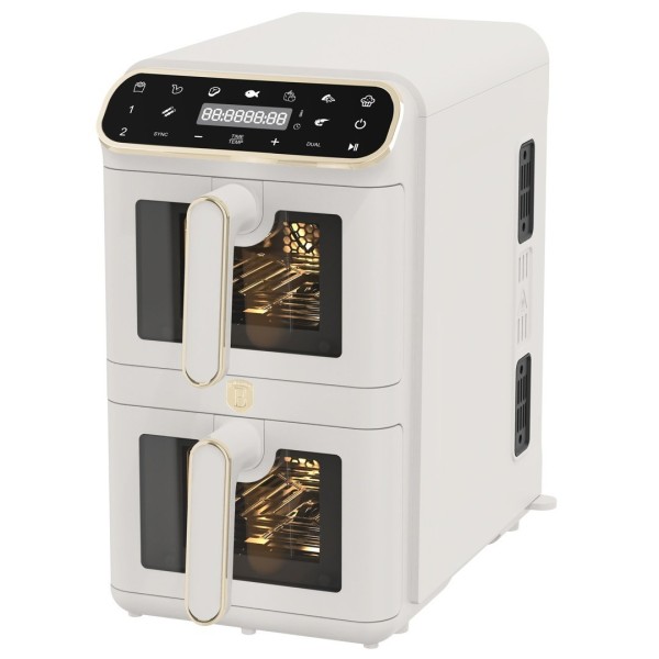 Frytkownica beztłuszczowa BerlingerHaus Sahara BH-9803, podwójna 11 L, Air fryer — для домашнього обігріву та здорового смаження, Wyposażenie kuchni / Sprzęty kuchenne / Frytkownice beztłuszczowe (Air fryer)