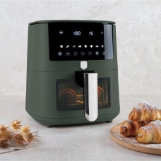 Frytkownica beztłuszczowa BerlingerHaus Matte Green Collection BH-9709 1400W do zdrowego smażenia