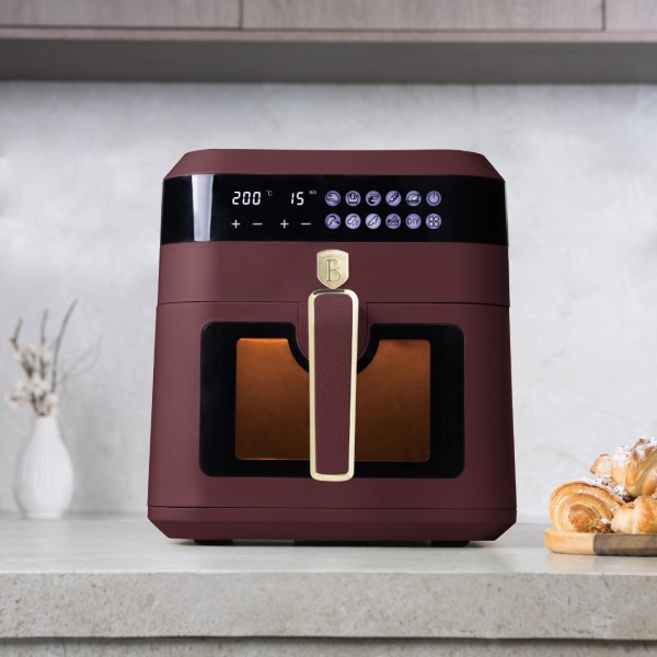 Фритюрниця без олії BerlingerHaus Leonardo BH-9687, 6,3 л для здорового приготування їжі