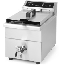 Фритюрниця Hendi 215012 Kitchen Line 8 л індукційна з краном для професійного смаження