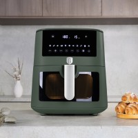 Frytkownica beztłuszczowa BerlingerHaus BH-9710 do kuchni 8L Matte Green