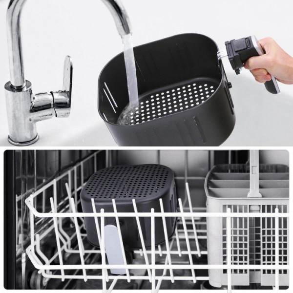 Фритюрниця безжирова Klausberg KB-7551, 1400 Вт, 4.5 л для здорового приготування їжі