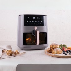 Frytkownica beztłuszczowa BerlingerHaus BH-9608 Taupe 8L do kuchni