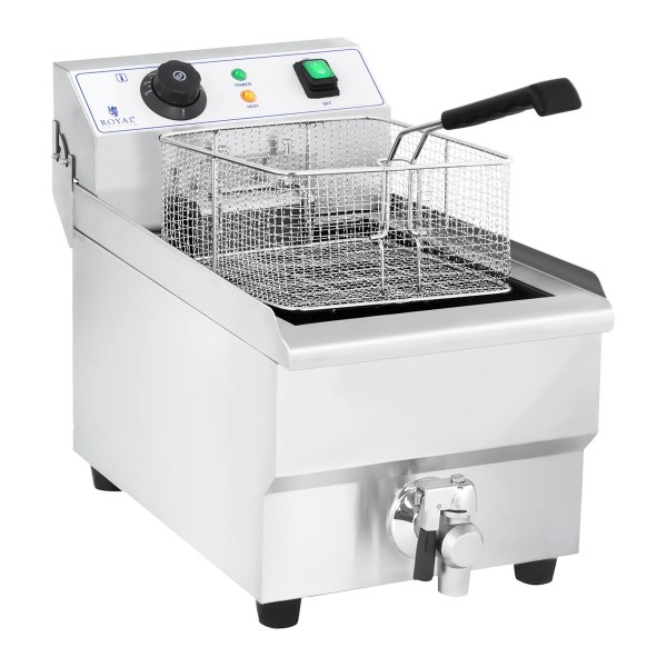 Фритюрниця Gastro frytkownica професійна з краником 230V 10л для ресторану
