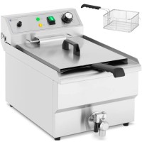 Frytownica elektryczna 13 l 3000 W 230 V z kranem spustowym