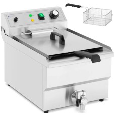 Frytownica elektryczna 13 l 3000 W 230 V z kranem spustowym