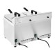 Фритюрниця Royal Catering podwójna 7000W 2x10L для швидкого приготування смачних страв