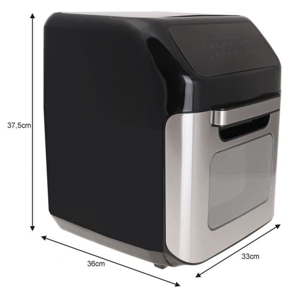 Frytownica beztłuszczowa Klausberg Air Fryer KB-7557 12L 1800W do kuchni