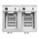 Frytownica gastronomiczna 2-komorowa 2x16L 230V z kranami