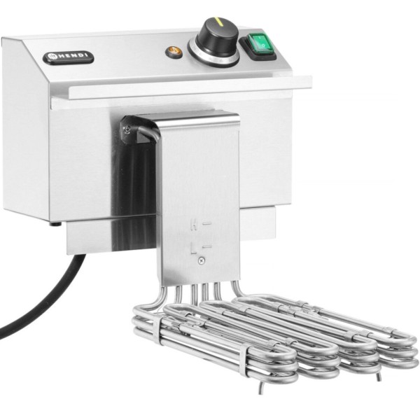 Frytownica elektryczna Hendi 209424 10 l z kranem spustowym 400 V 66000 W do kuchni