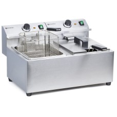 Frytownica gastronomiczna Hendi Mastercook 7kW 230V 2x8L do kuchni profesjonalnej