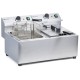 Frytownica gastronomiczna Hendi Mastercook 7kW 230V 2x8L do kuchni profesjonalnej