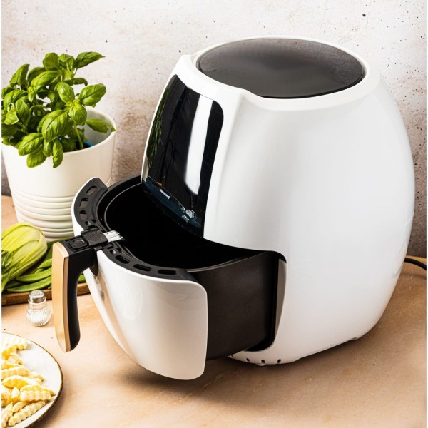 Frytkownica beztłuszczowa Klausberg Air Fryer KB-7709 biała 7,7L 1800W do kuchni