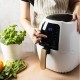 Frytkownica beztłuszczowa Klausberg Air Fryer KB-7709 biała 7,7L 1800W do kuchni