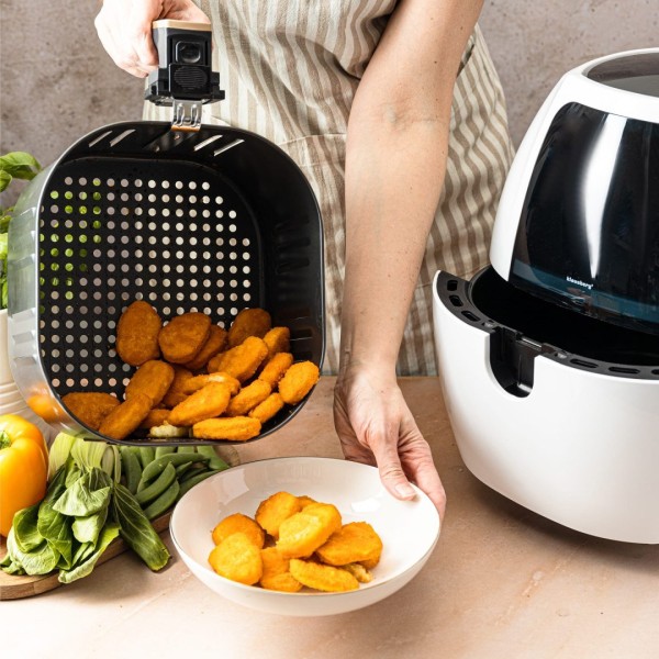 Frytkownica beztłuszczowa Klausberg Air Fryer KB-7709 biała 7,7L 1800W do kuchni