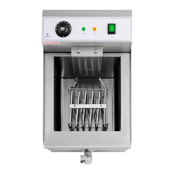 Frytownica elektryczna nastawna 16L 3500W 230V z kranem gastronomiczna