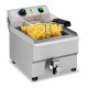 Frytownica elektryczna nastawna 16L 3500W 230V z kranem gastronomiczna