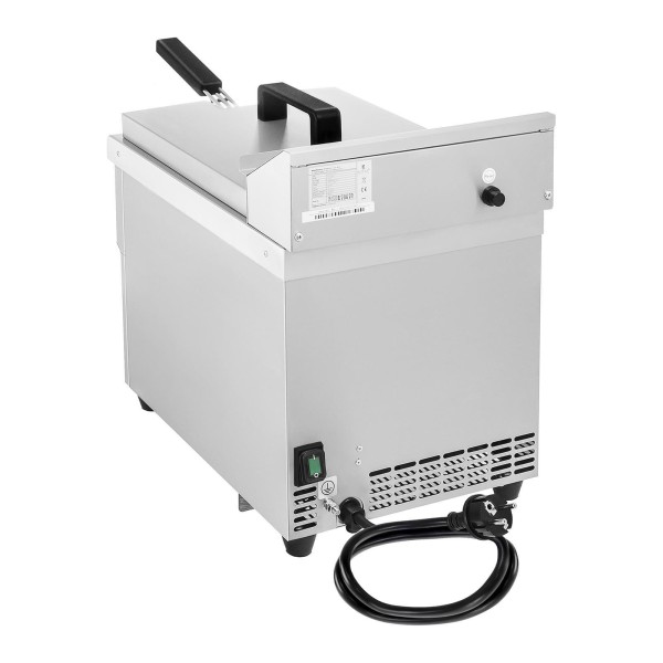 Фритюрниця Royal Catering 10L індукційна з краном, 230V для професійного смаження