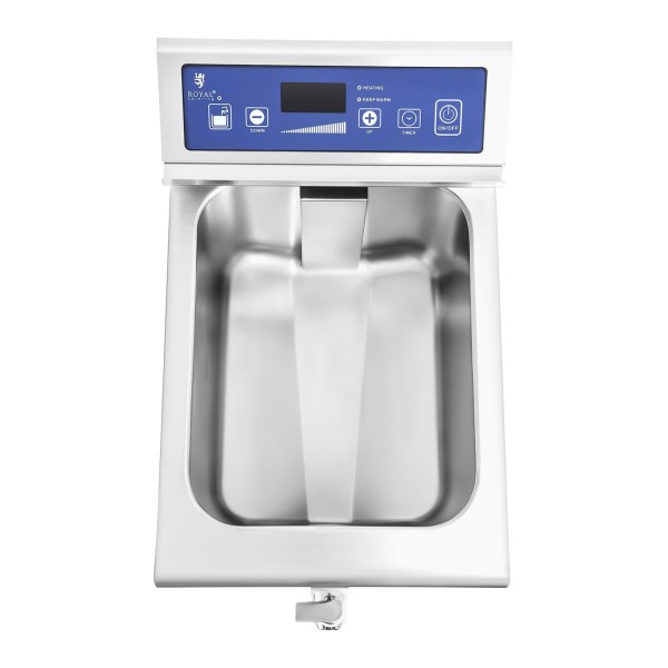 Фритюрниця Royal Catering 10L індукційна з краном, 230V для професійного смаження
