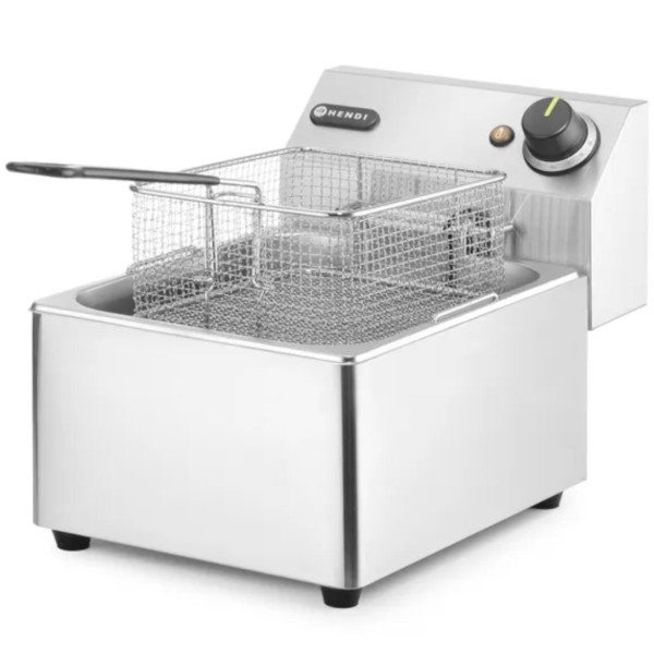 Фритюрниця Hendi Kitchen Line 205815, 6 л, 3.3 кВт, 230 В для ресторанної кухні