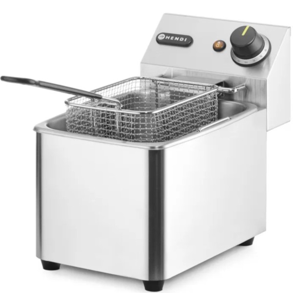 Фритюрниця Hendi Kitchen Line 4л 3кВт 230В для професійного приготування смаженої їжі