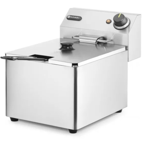 Frytownica gastronomiczna Hendi Kitchen Line 205822 3,5 kW 230V 8L do kuchni profesjonalnej