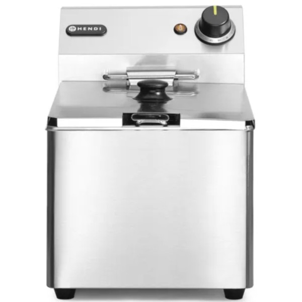 Frytownica gastronomiczna Hendi Kitchen Line 205822 3,5 kW 230V 8L do kuchni profesjonalnej